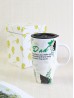 "Dad" Porcelain Mug w/ Lid With Gift Box